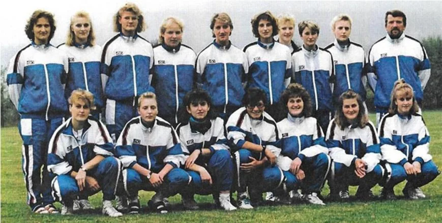 Gründungsmannschaft SV Lohberg Damen 1988