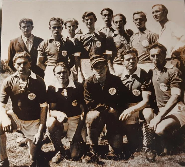 Gründungsmannschaft des 1. FC Lohberg