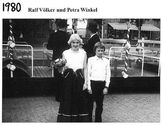 1980: König Ralf Völker und Königin Petra Winkel