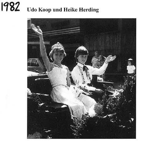 1982: König Udo Koop und Königin Heike Herding