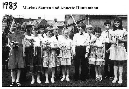 1983: König Markus Santen und Königin Annette Huntemann