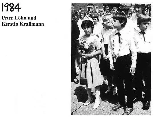 1984: König Peter Löhn und Königin Kerstin Krallmann