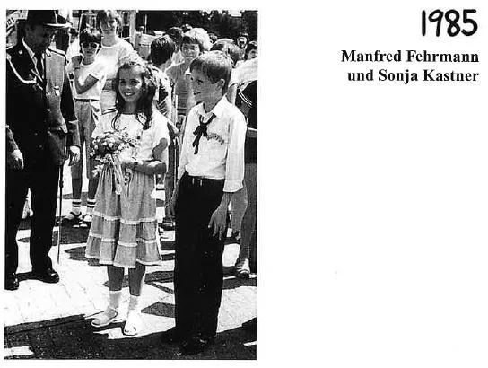 1985: König Manfred Fehrmann und Königin Sonja Kastner