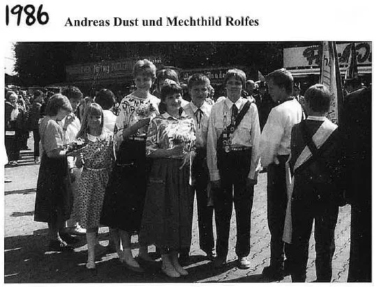 1986: König Andreas Dust und Königin Mechthild Rolfes