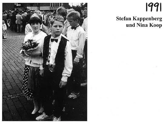 1991: König Stefan Kappenberg und Königin Nina Koop