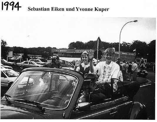 1994: König Sebastian Eiken und Königin Yvonne Kuper