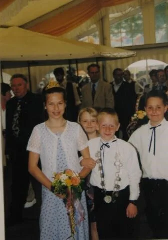 2002: König Michael Wiggerthale und Königin Tanja Dickmann