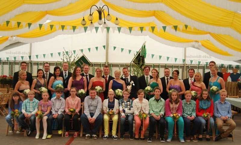 2013: Königin Astrid Kremer und Prinzregent Linus Meiser