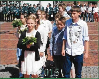 2015: Königin Anna Romeike und Prinzregent Christoph Kremer