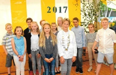 2017: Königin Charlotte Cordes und Prinzregent Jasper Klaßen