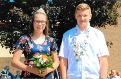 2018: Königin Hannah Tranel und Prinzregent Marco Bergmann