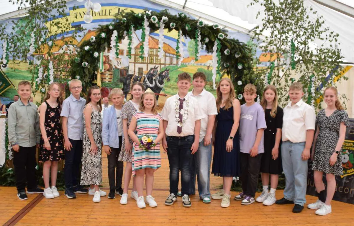 2024: Königin Matilda Kremer und Prinzregent Hannes Kremer