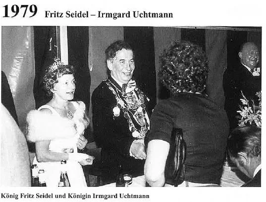  1979: König Fritz Seidel und Königin Irmgard Uchtmann