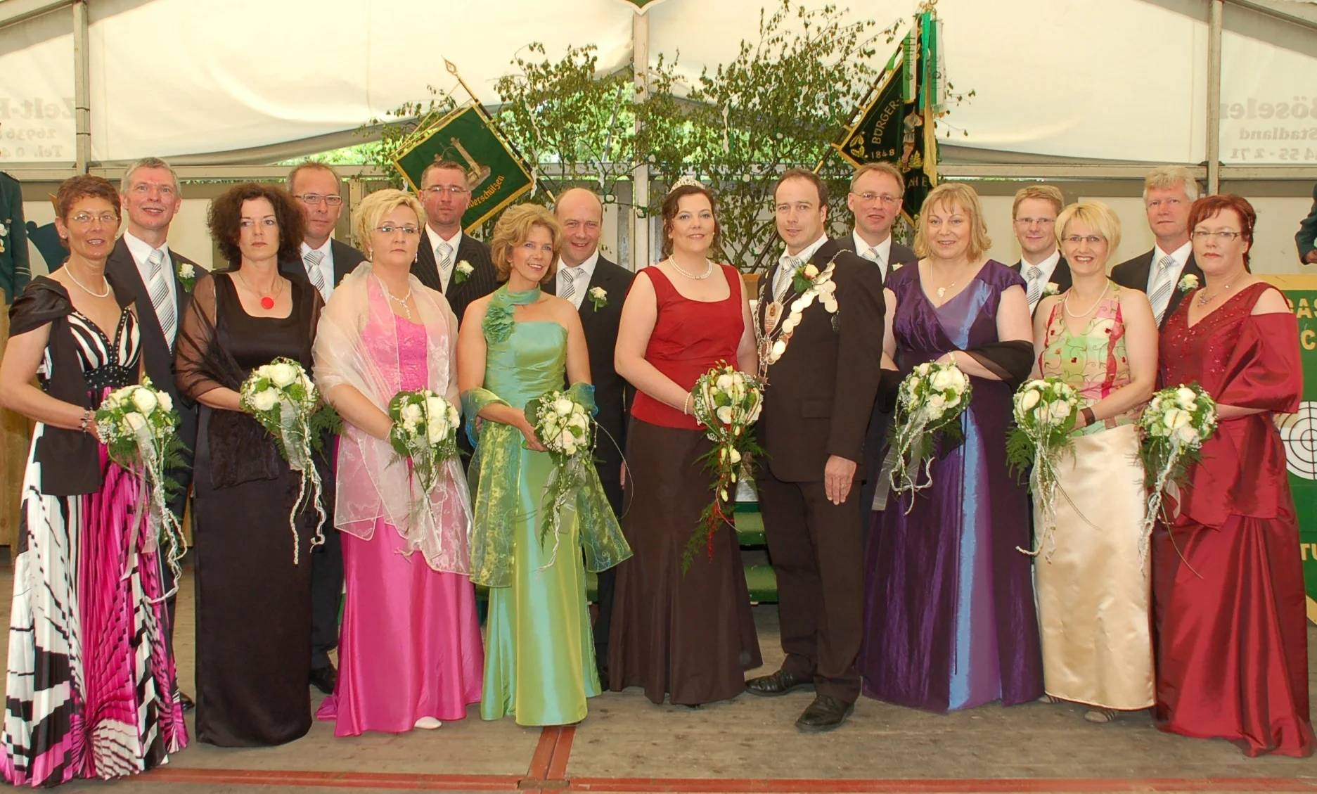  2010: König Klaus Klaßen und Königin Brigit Klaßen