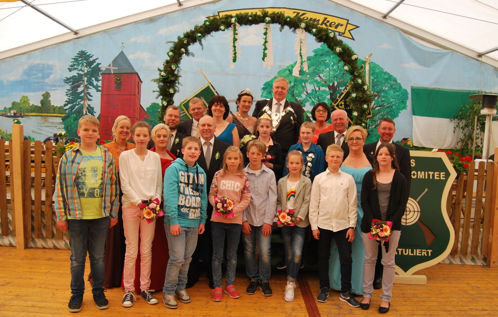  2016: König Thomas Hopster und Königin Simone Kleymann