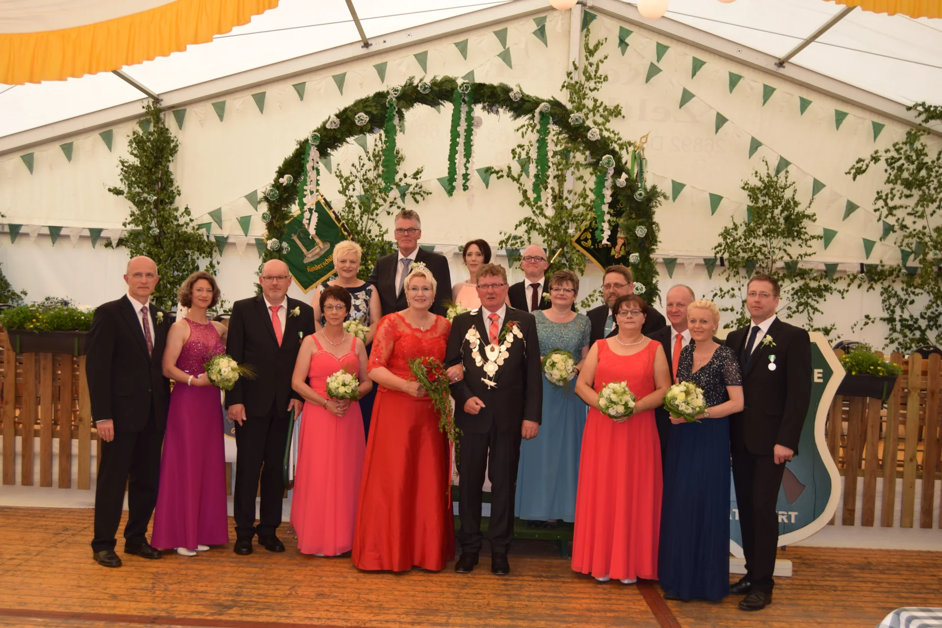  2018: König Wolfgang Knollmann und Königin Agnes Knollmann