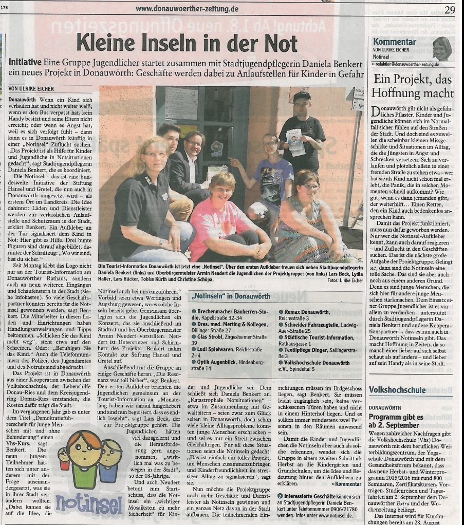 Donauwörther Zeitung, 05.08.2015