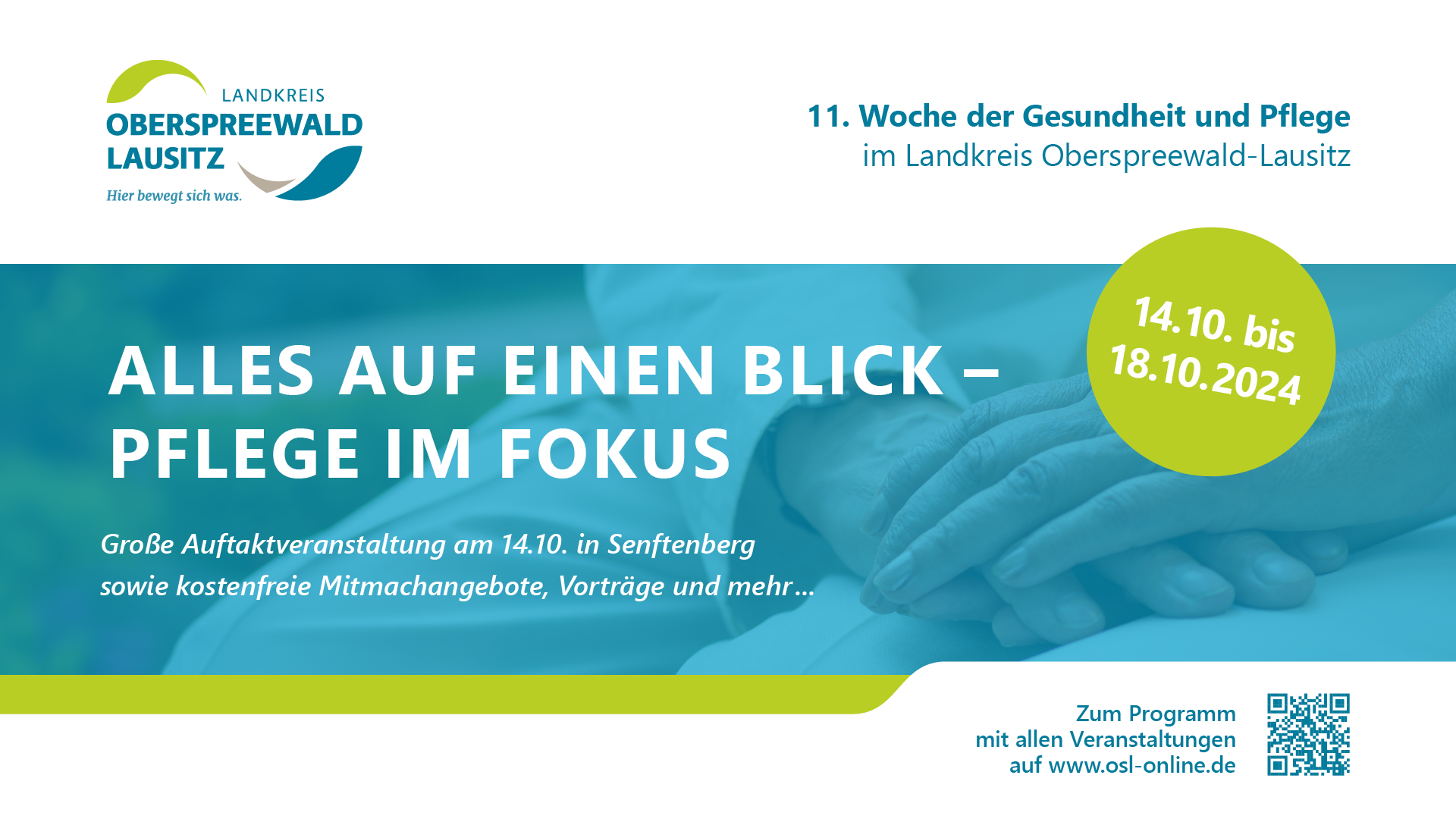 Anzeige Woche Gesundheit+Pflege 2024 - 1920x1080px