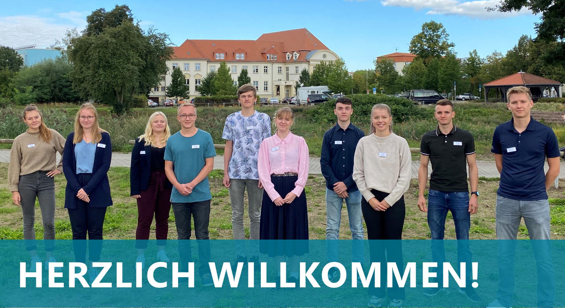 Herzlich willkommen Auszubildende und Studierende in der Kreisverwaltung des Landkreises Oberspreewald-Lausitz! (Foto Landkreis)