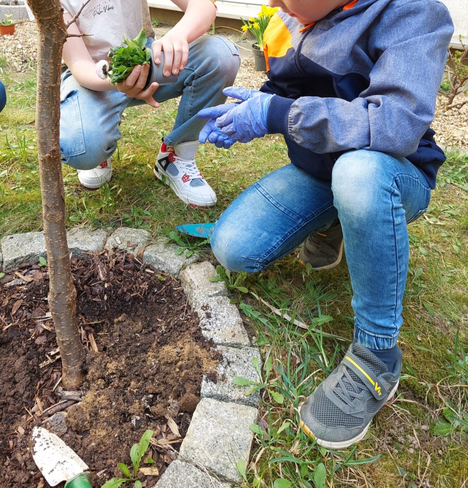 Gartenarbeit