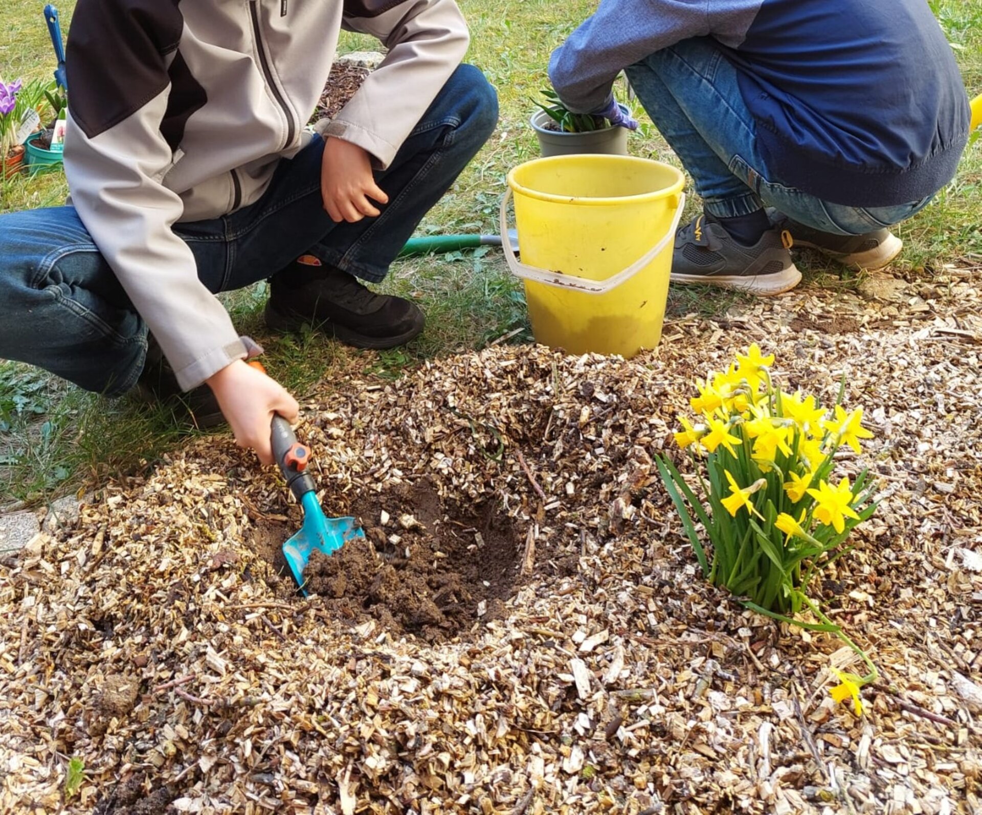 Gartenarbeit