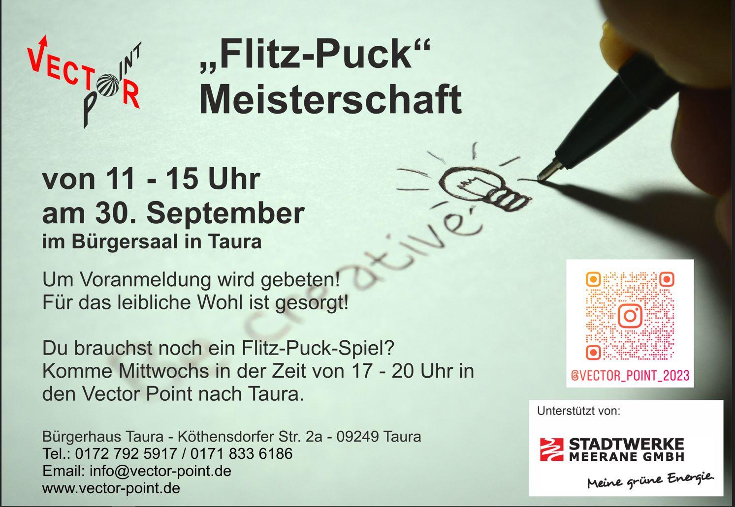 "Flitz-Puck"-Meisterschaft am 30.09.2023