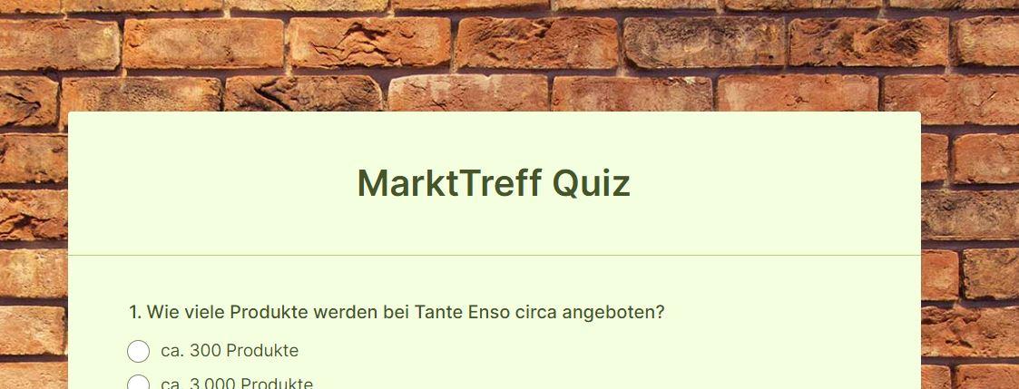 MarktTreff-Quiz