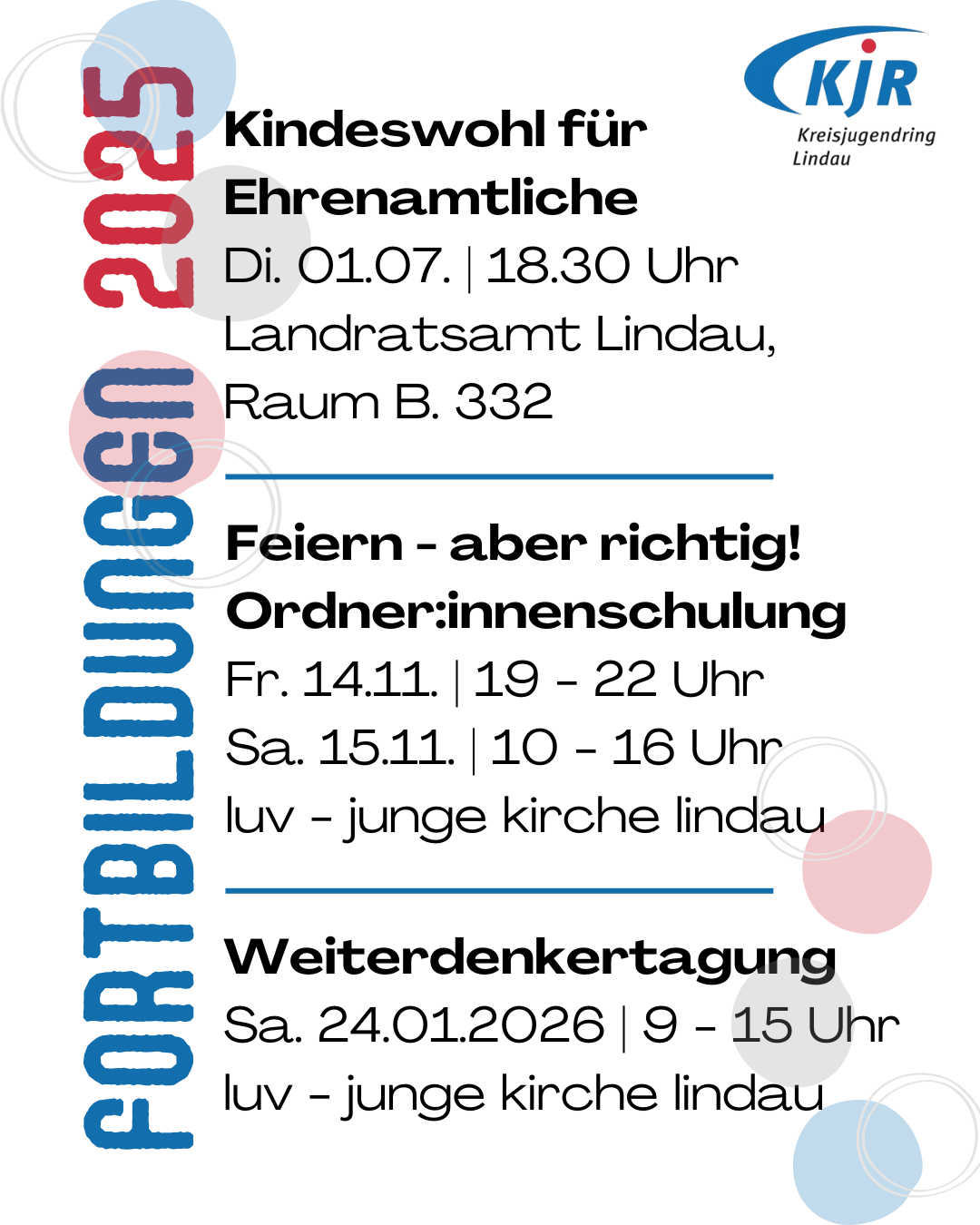 Fortbildungsprogramm Teil 2