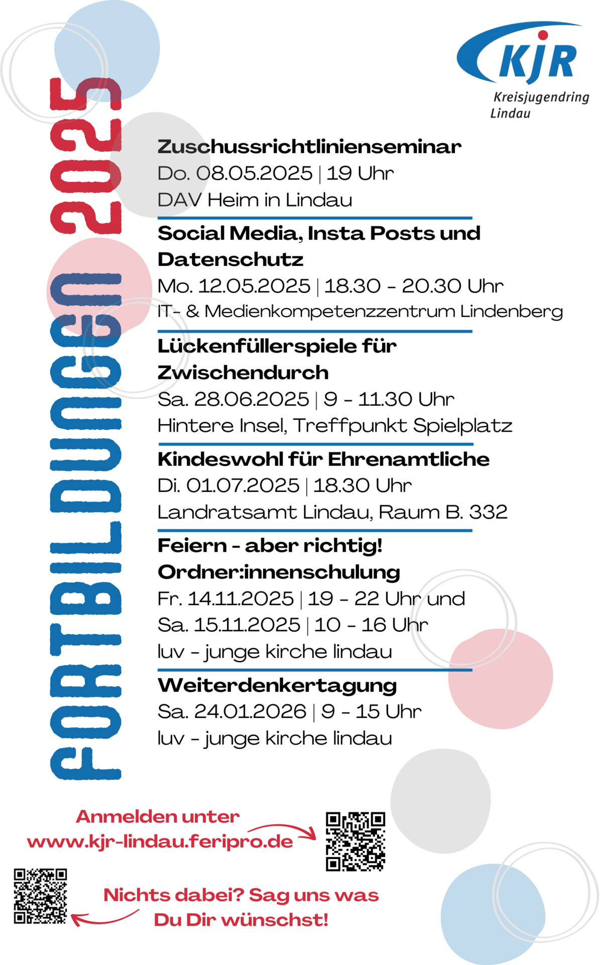 Button Fortbildungen 2025