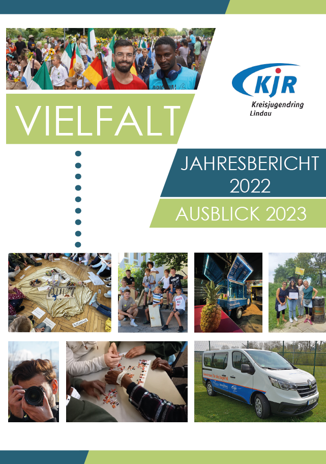 Jahresbericht VIELFALT 2022 Deckblatt