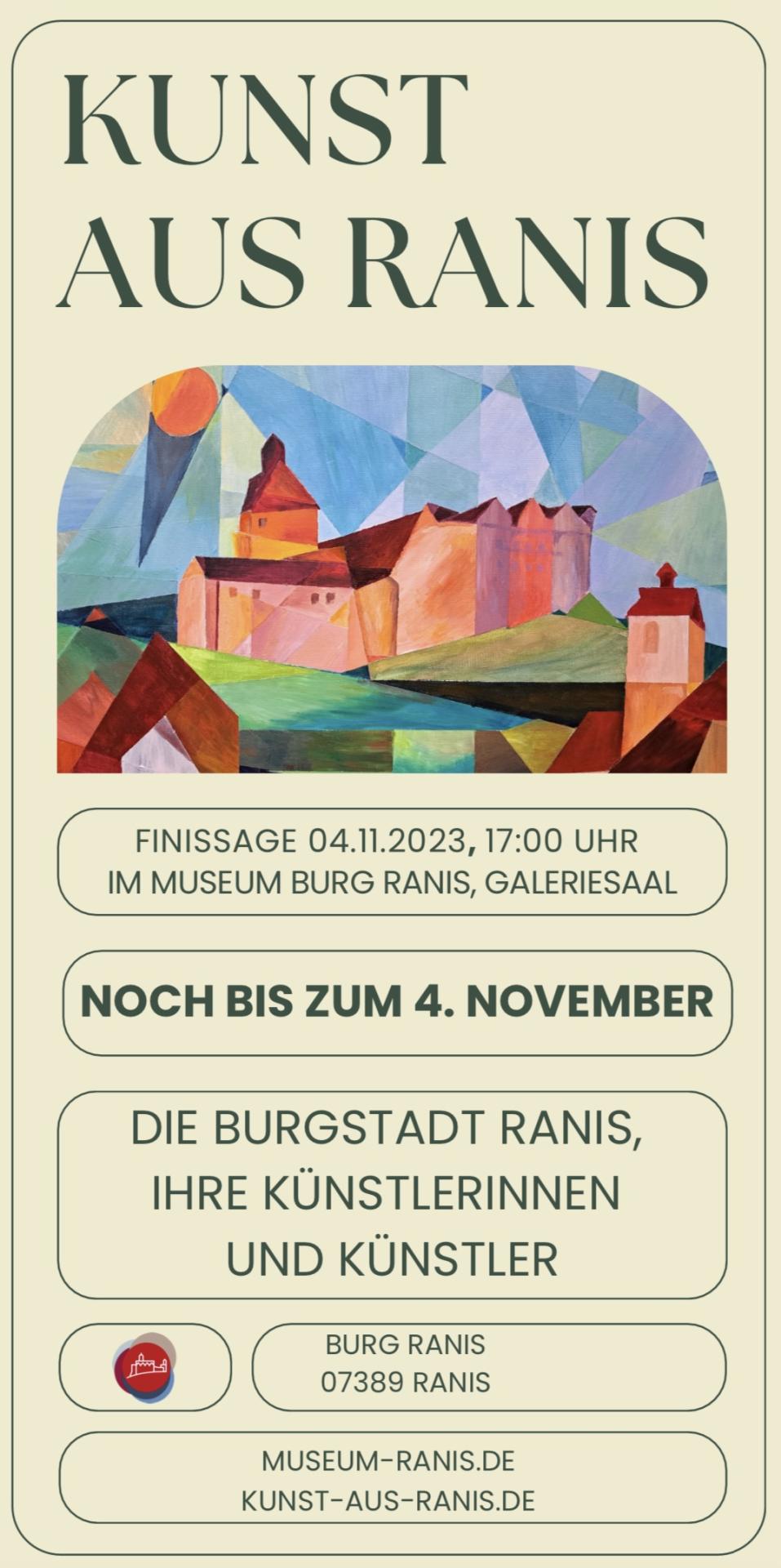 Die Burgstadt Ranis, Ihre Künstlerinnen und Künstler