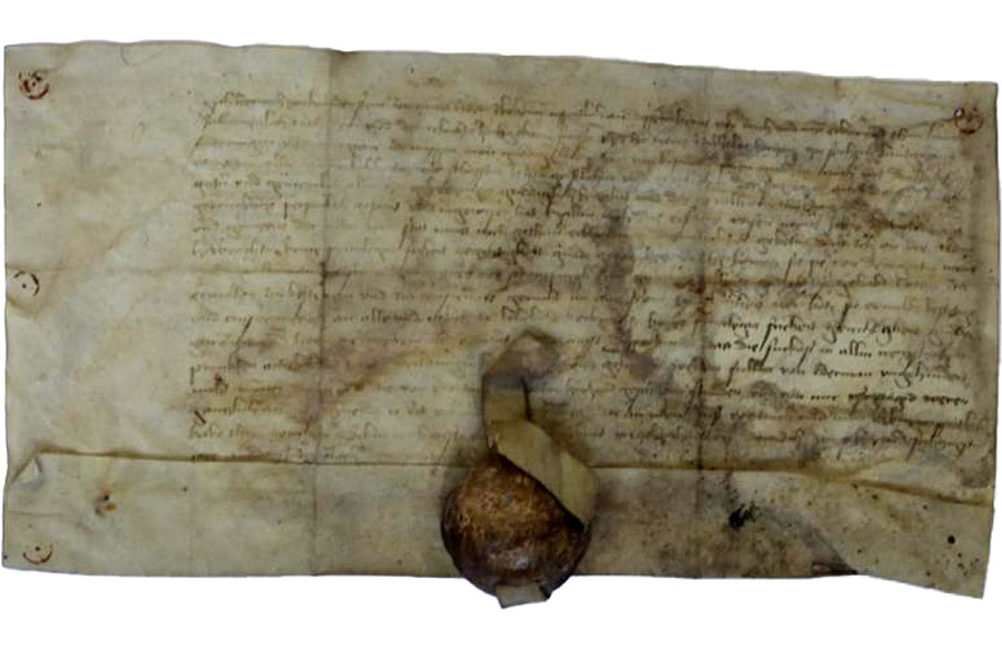Urkunde von 1467