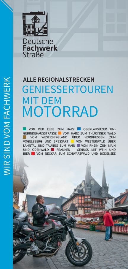 Titelbild Fackwerkstraßse Motorrad