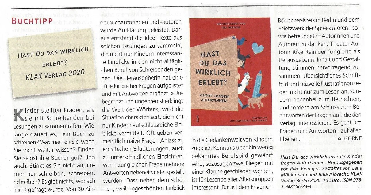 Hast du das wirklich erlebt Kritik 2