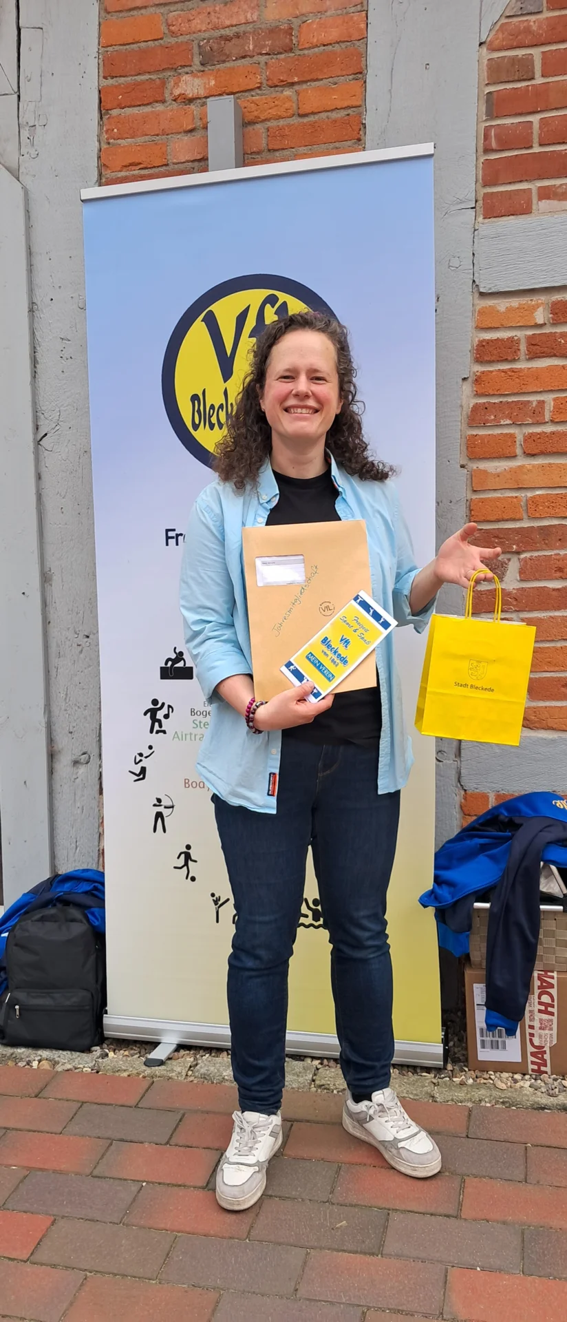 Gewinnerin Jahresmitgliedschaft