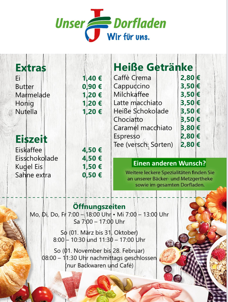 Frühstückskarte 2