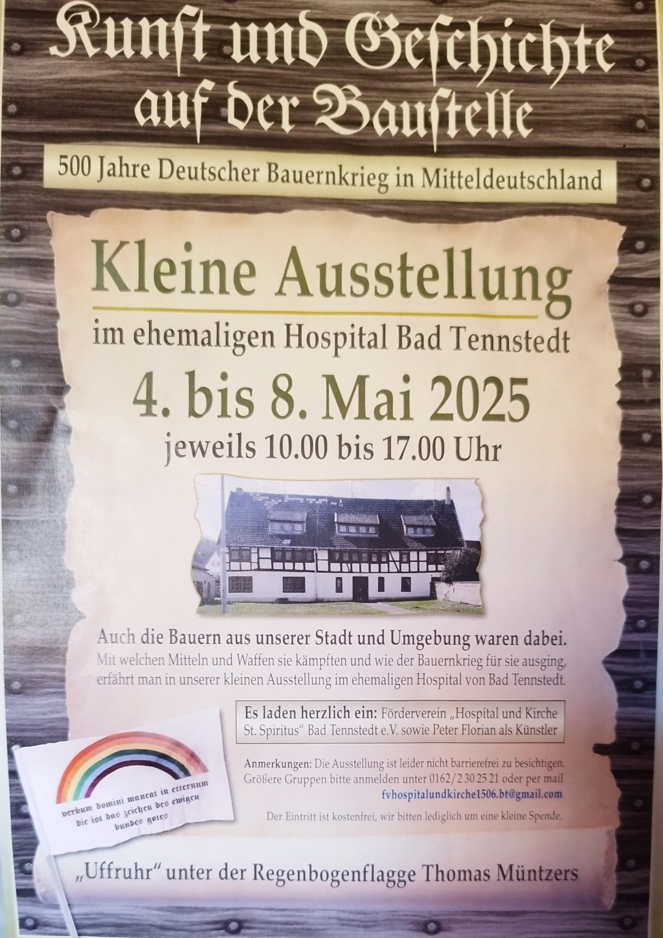 Plakat 500 Jahre Deutscher Bauernkrieg