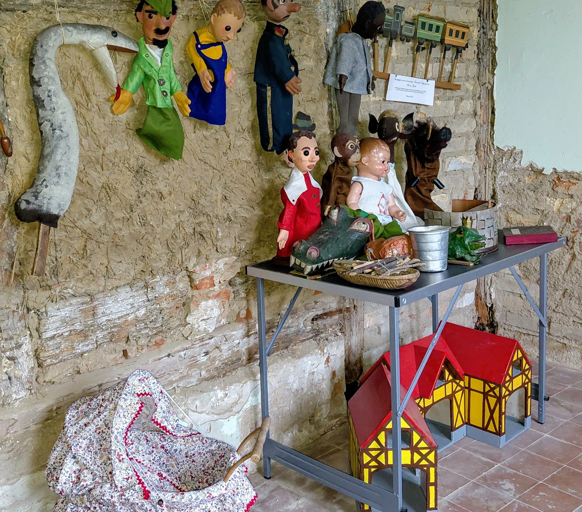 Puppen des ehemaligen Tennstedter Puppenspielers