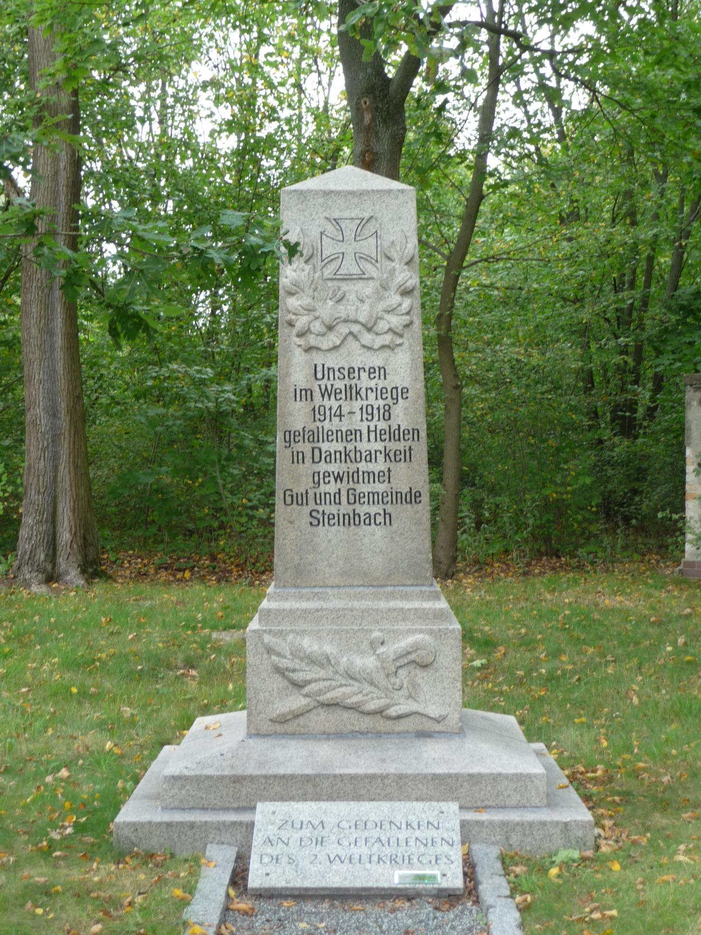 Denkmal Steinbach