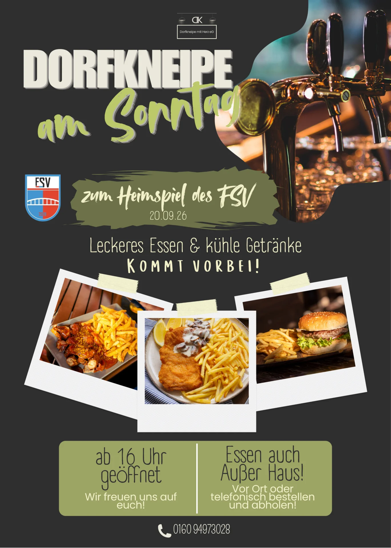 Dorfkneipe am Sonntag