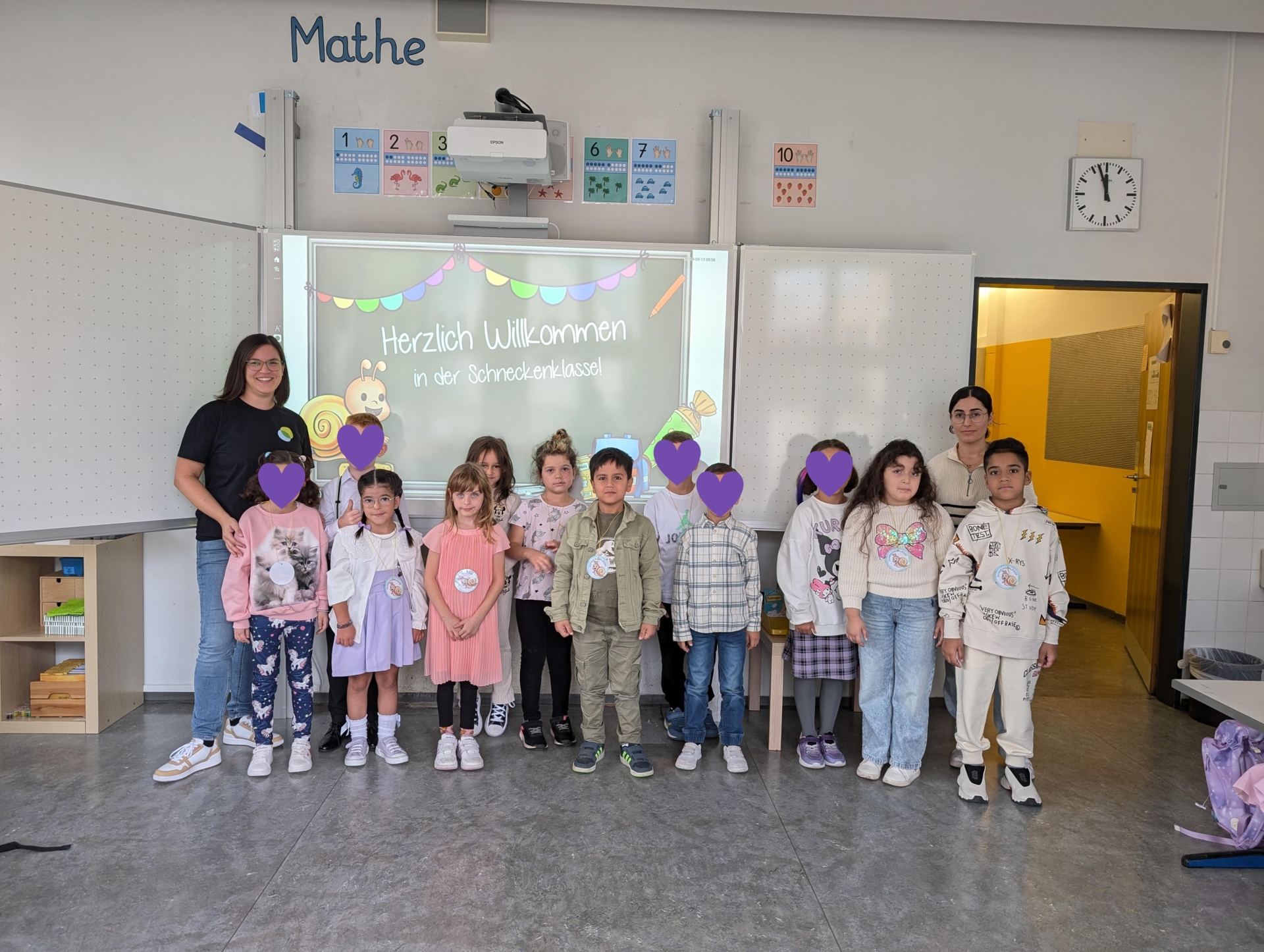 Klassenfoto Schneckenklasse