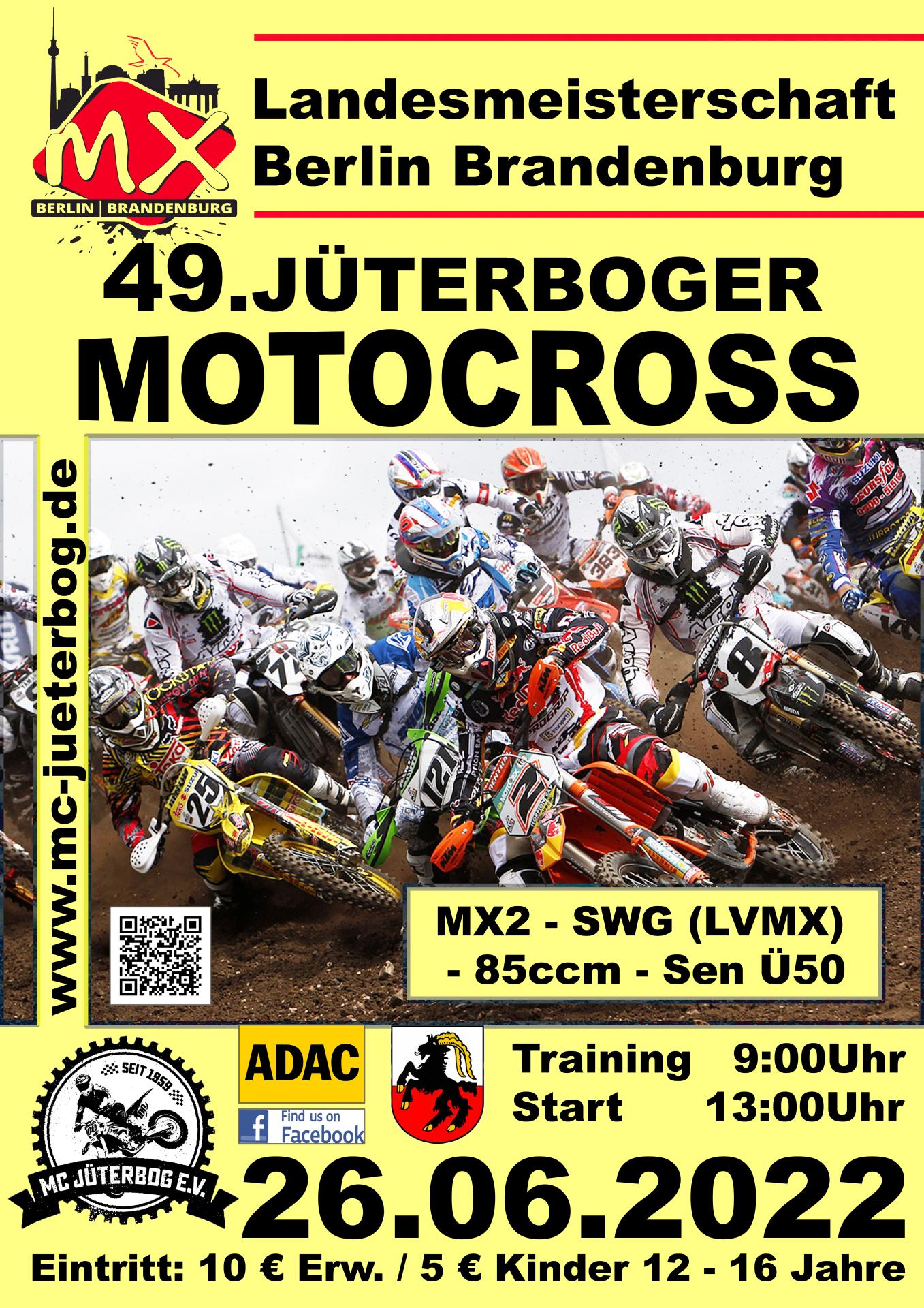Plakat Jüterboger Motocross