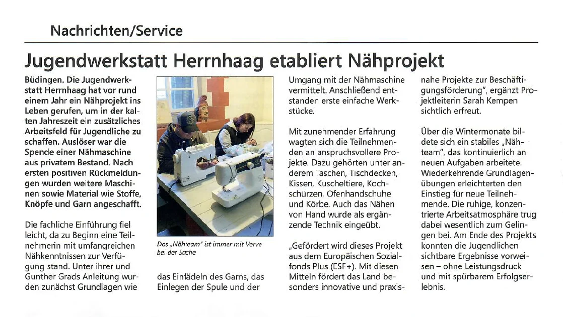 Nähprojekt