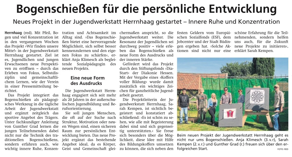 Bogenschießen
