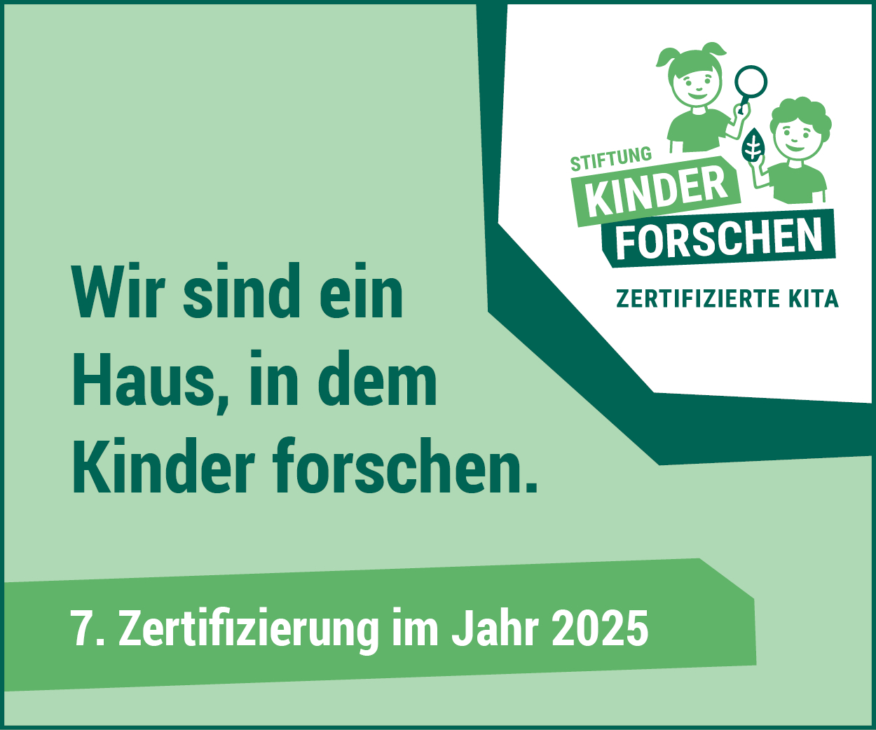 Neues Zertifizierungsbanner Forscher
