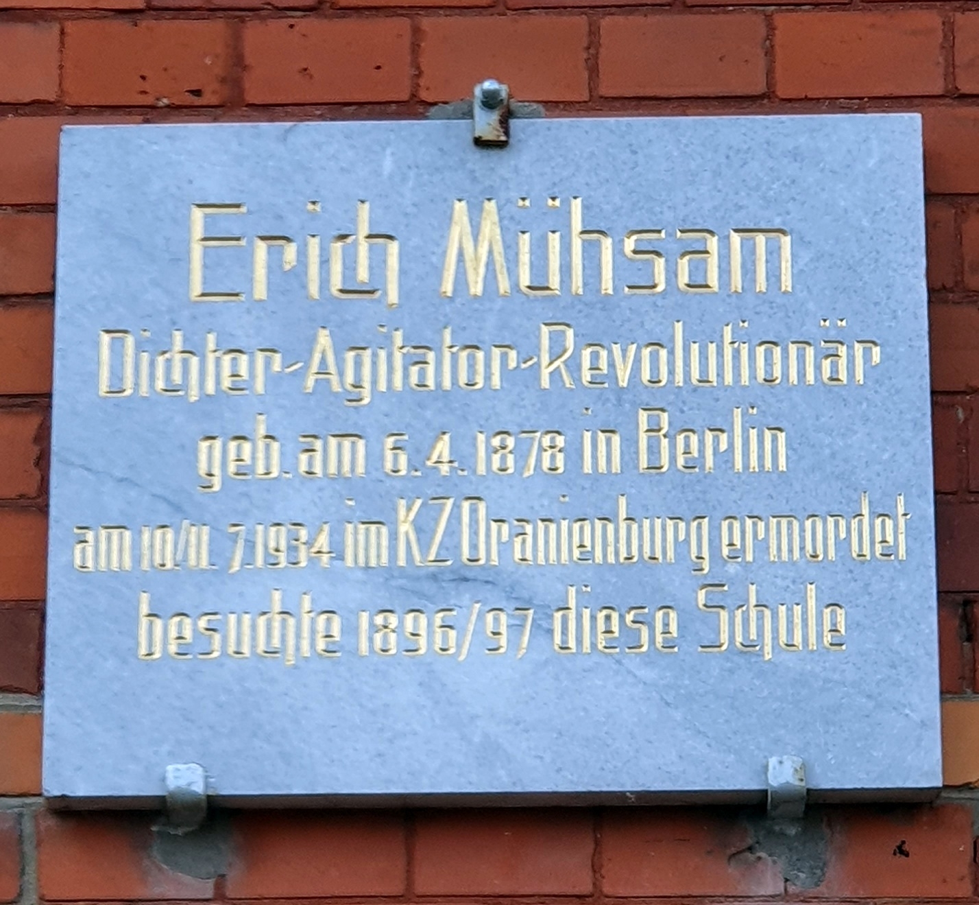 Mühsamtafel