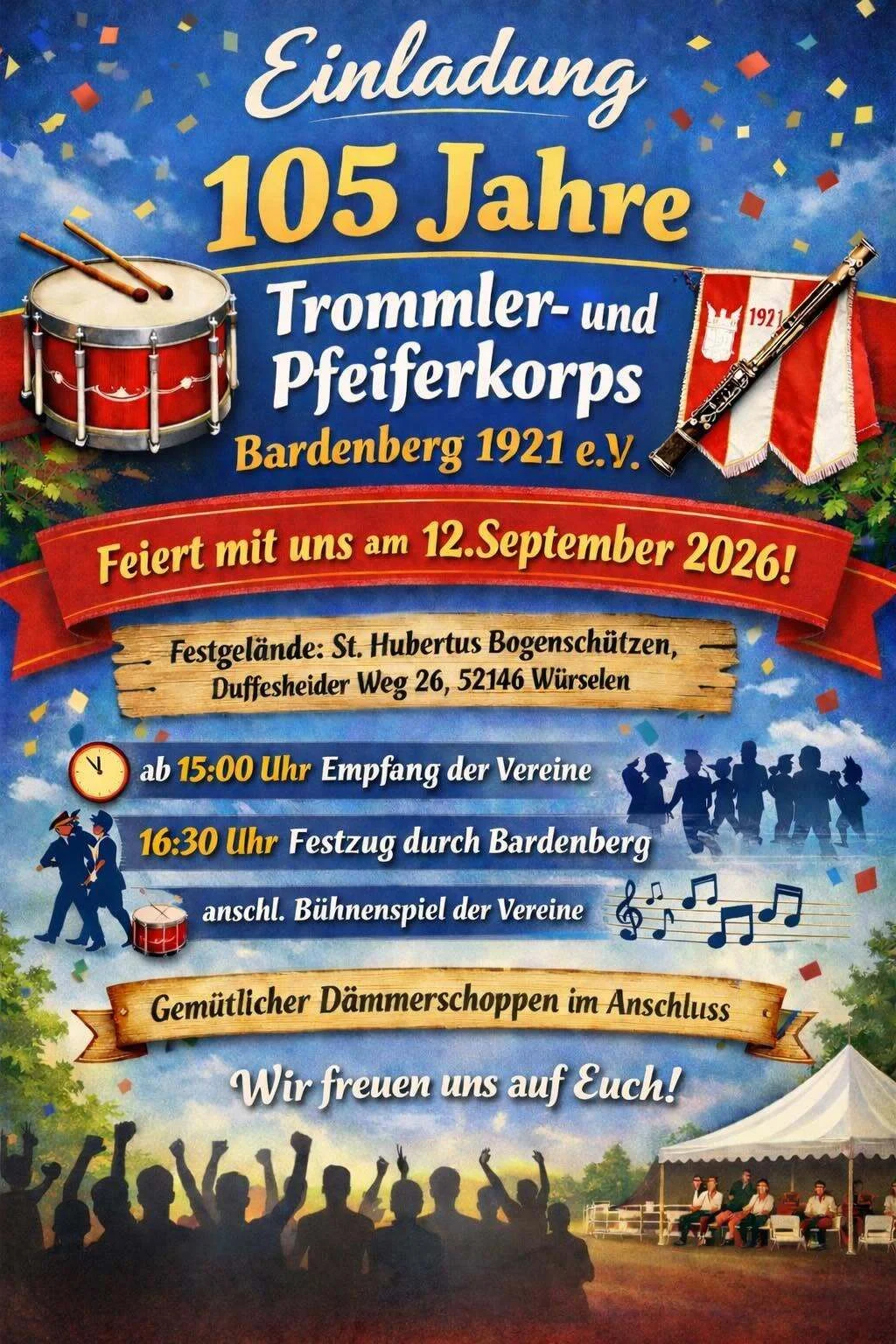 Einladung zum Jubiläum