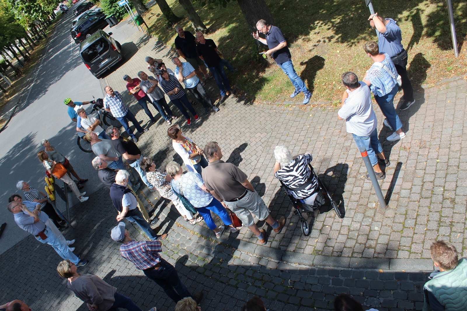 Ortshistorischer Rundgang  Zentrum Foto D. Amkreuz