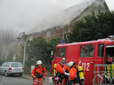 Wohnhausbrand Rohden