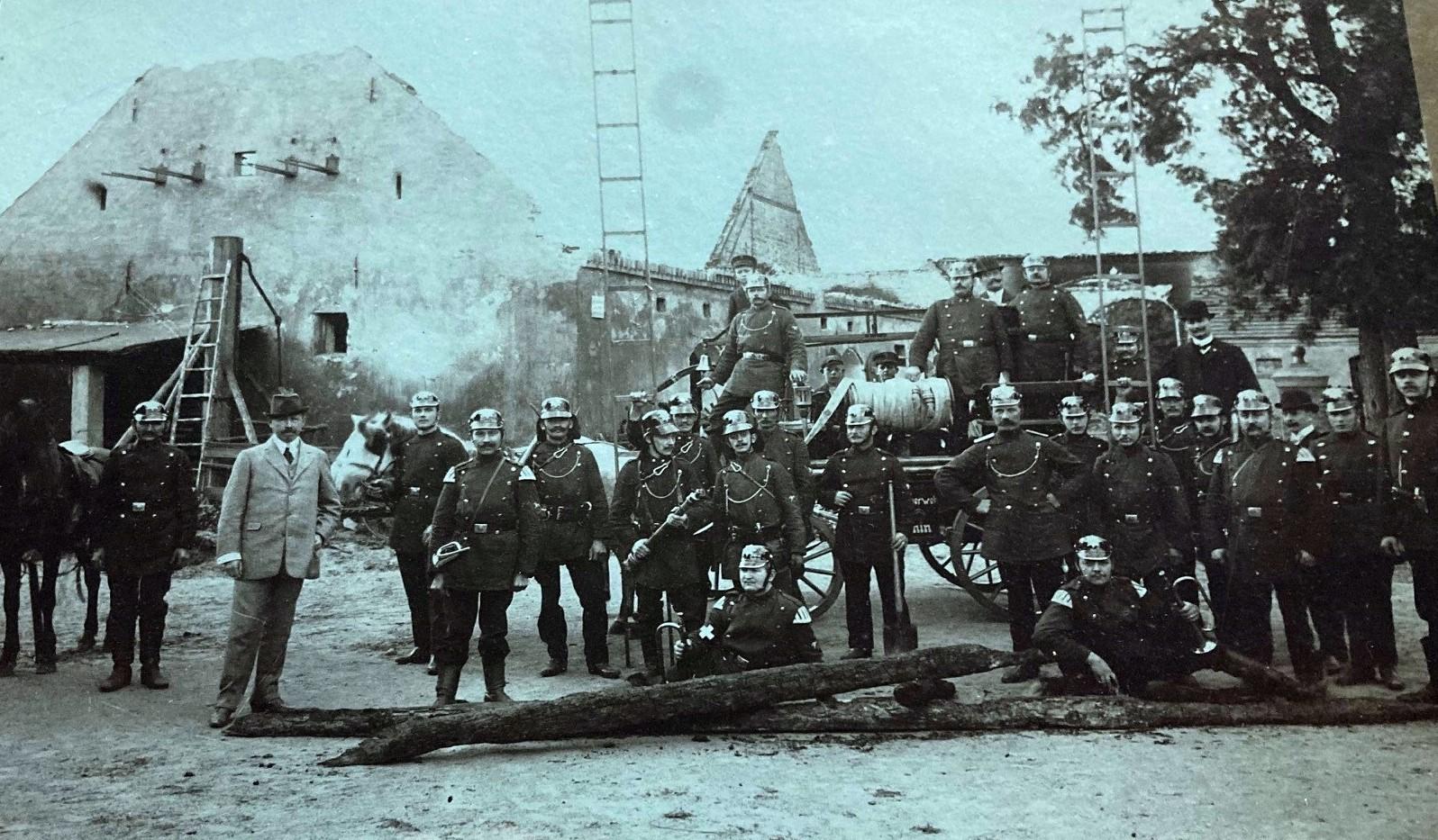 Lehniner Feuerwehr historisch 6 1908-a